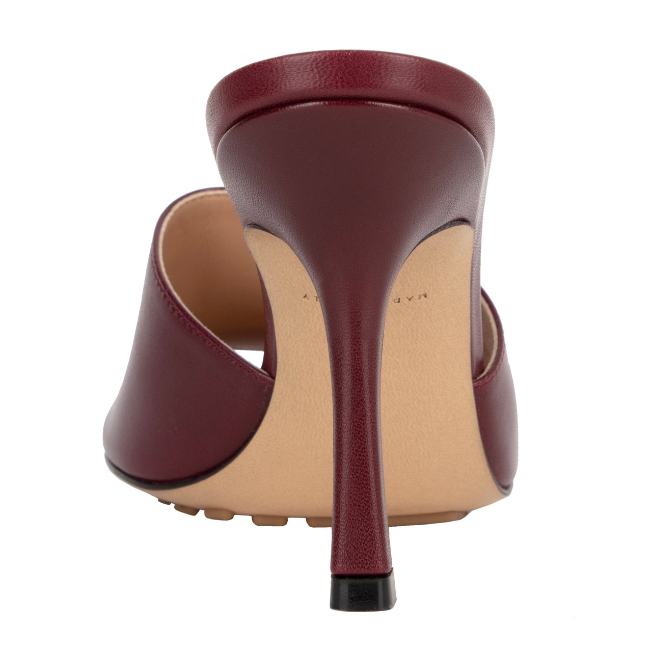 Bottega Veneta Stretch Mule Merlot Zwart