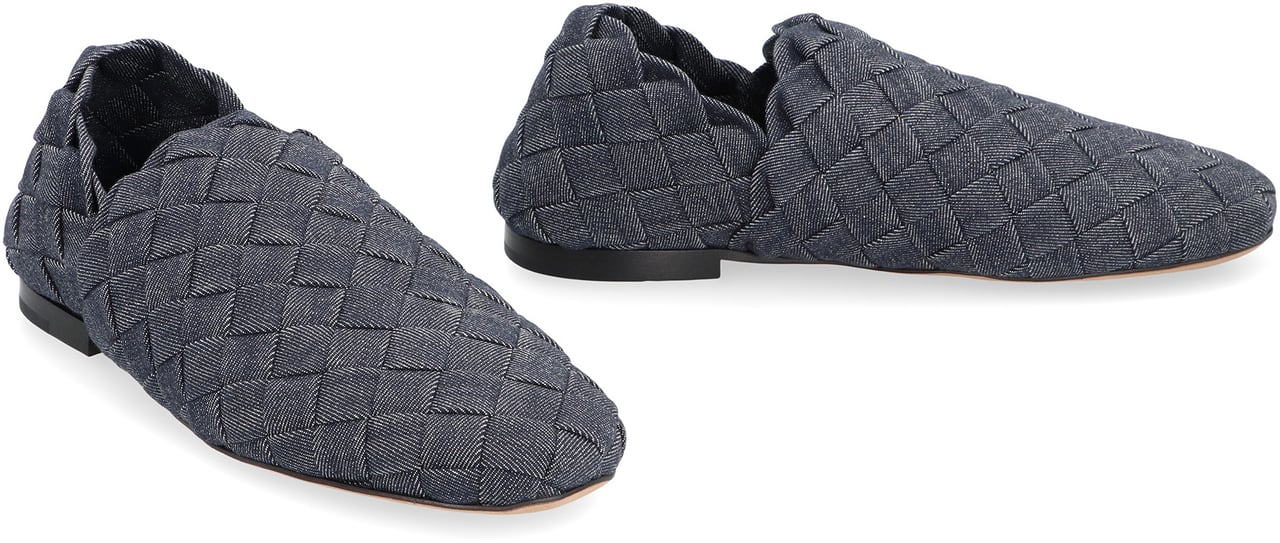 Bottega Veneta Denim slippers Blauw