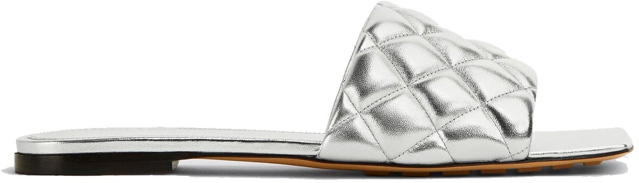 Bottega Veneta Bottega Veneta Padded Sandals Zilver