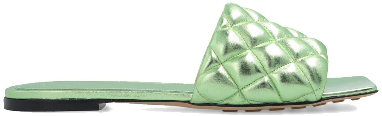 Bottega Veneta Bottega Veneta Padded Sandals Groen