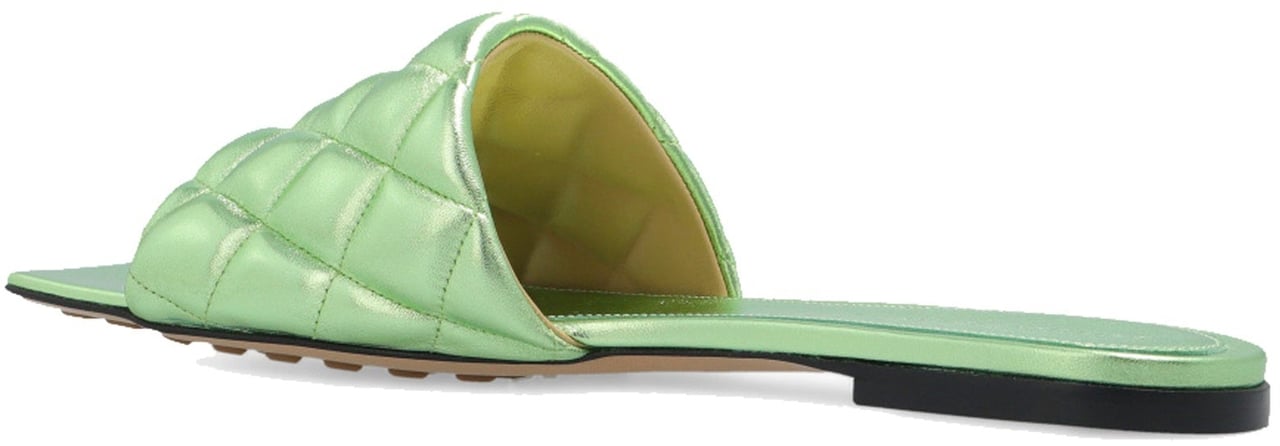 Bottega Veneta Padded Sandals Groen