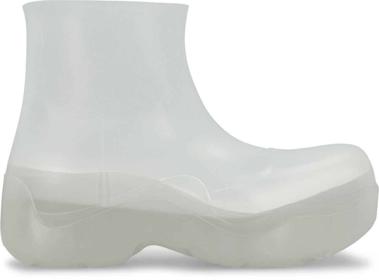 Bottega Veneta Rubber Puddle Boots Neutraal