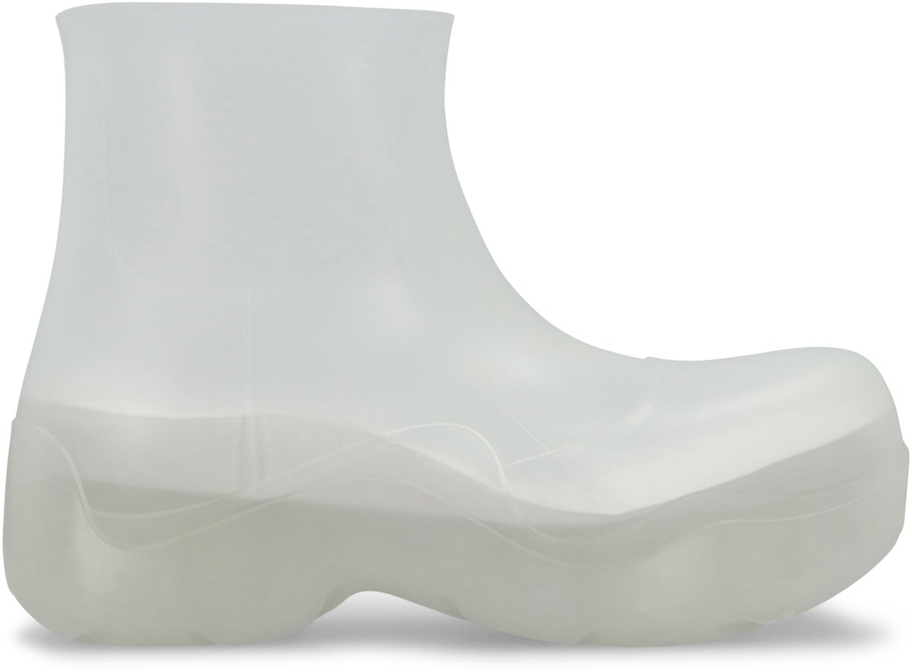 Bottega Veneta Rubber Puddle Boots Neutraal