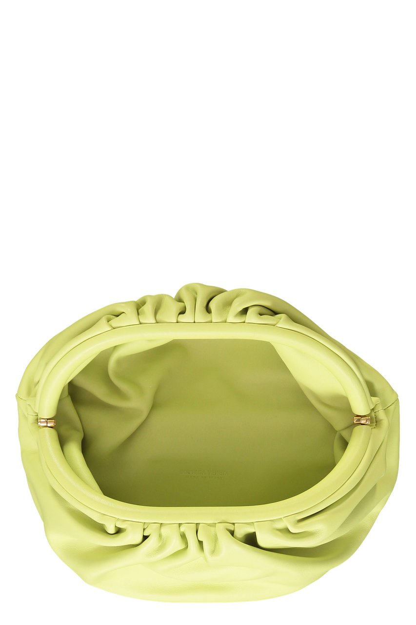 Bottega Veneta The Pouch Mini leather belt bag Goud