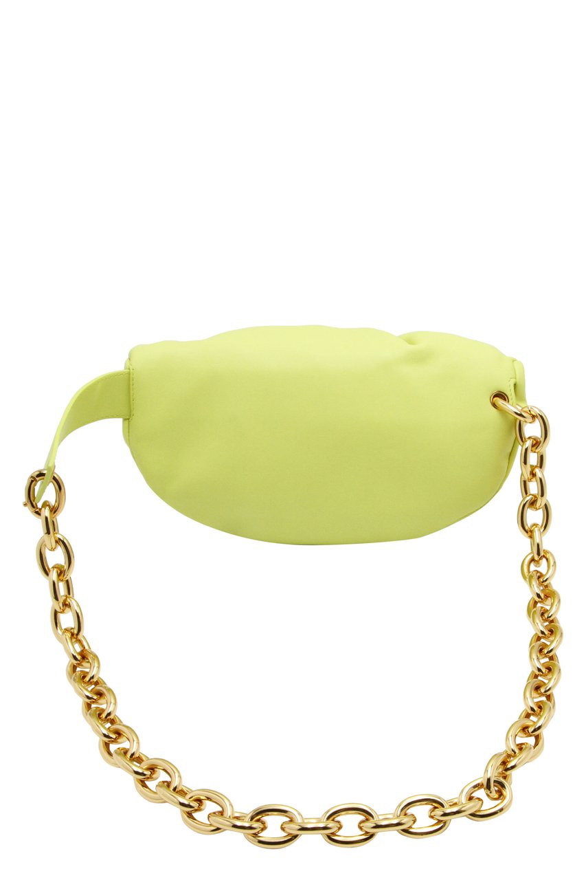 Bottega Veneta The Pouch Mini leather belt bag Goud