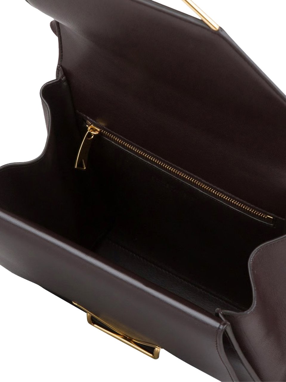 Bottega Veneta The Clip Shoulder Bag Bruin