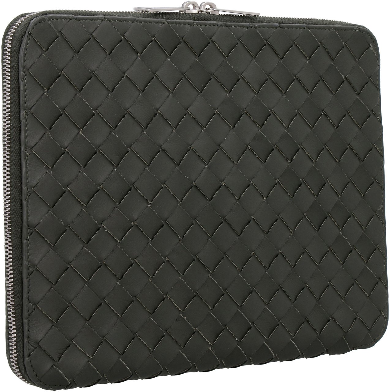 Bottega Veneta Intrecciato Hydrology document case pouch Groen