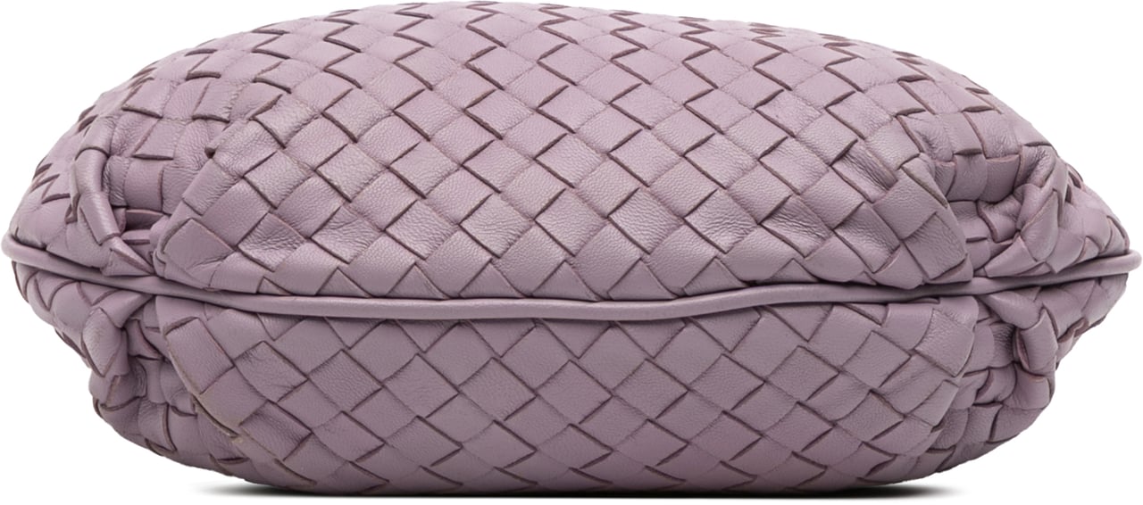 Bottega Veneta Nappa Intrecciato Crossbody Paars
