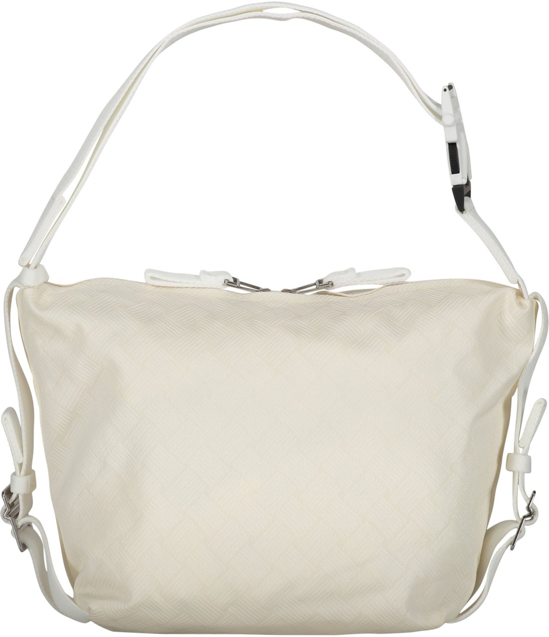 Bottega Veneta Nylon messenger bag Wit