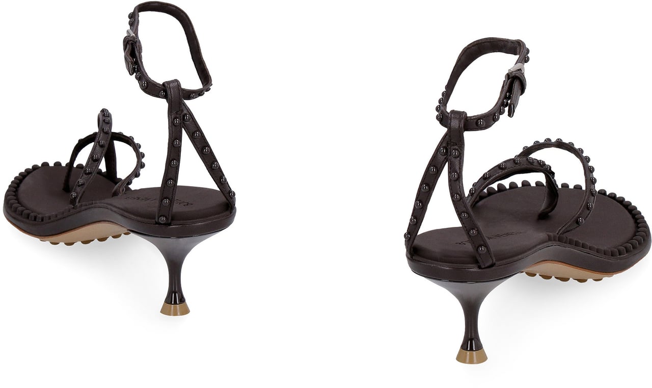 Bottega Veneta Lagoon Bubble sandals Bruin