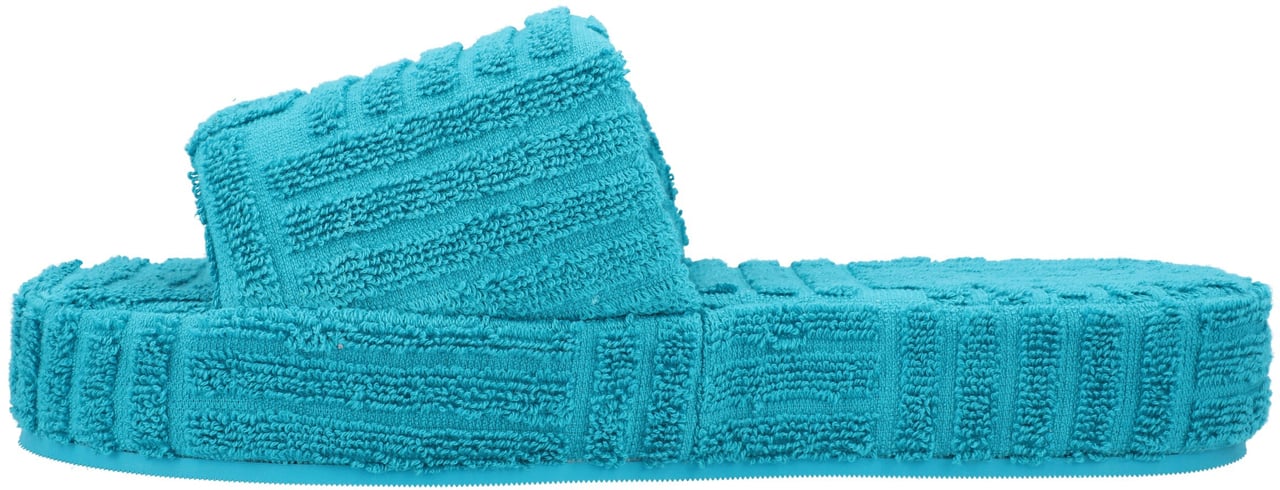 Bottega Veneta Resort Sponge Blue Groen