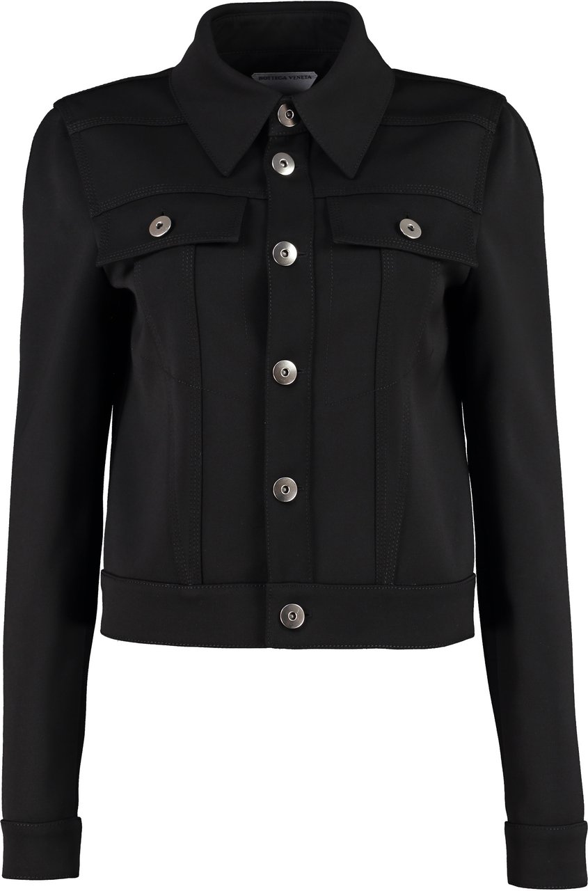 Bottega Veneta Wool blend blazer Zwart