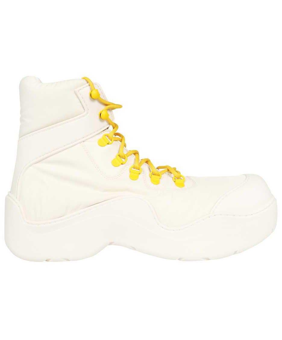 Bottega Veneta Puddle Bomber lace-up boots Wit