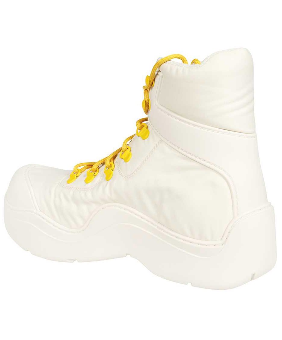Bottega Veneta Puddle Bomber lace-up boots Wit