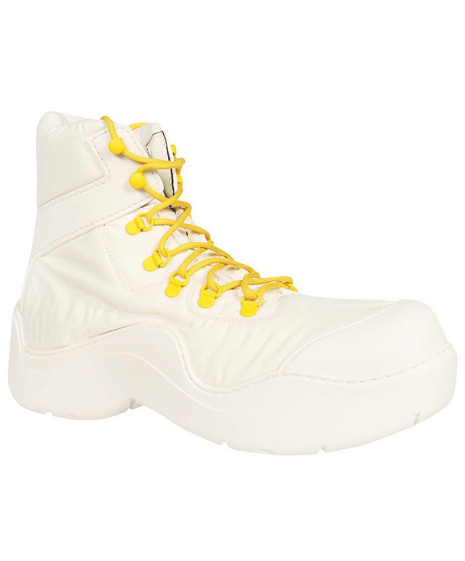 Bottega Veneta Puddle Bomber lace-up boots Wit