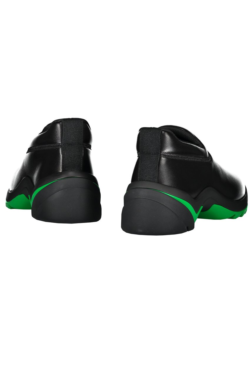 Bottega Veneta Leather slip-on Zwart