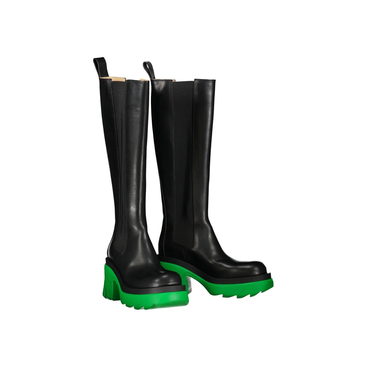 Bottega Veneta Bottega Veneta Flash leather boots Zwart