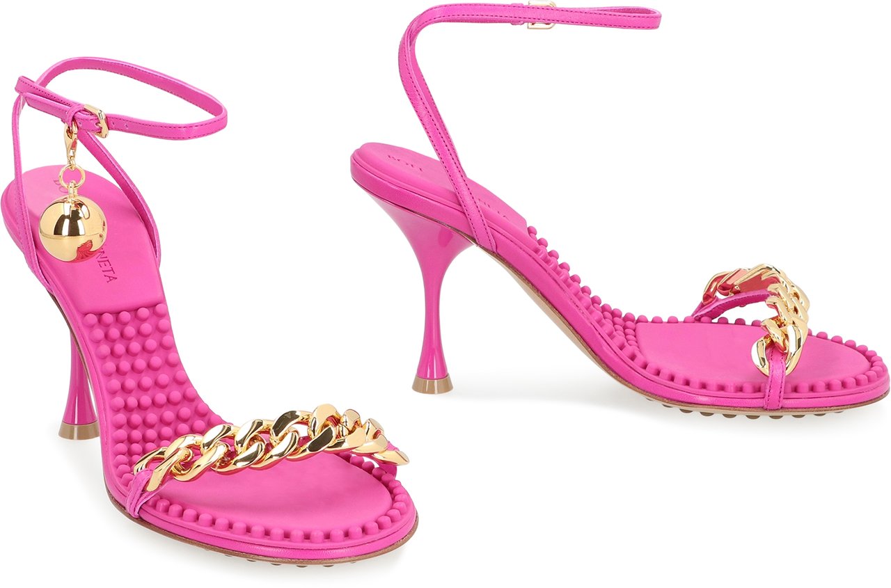 Bottega Veneta Dot heeled sandals Roze