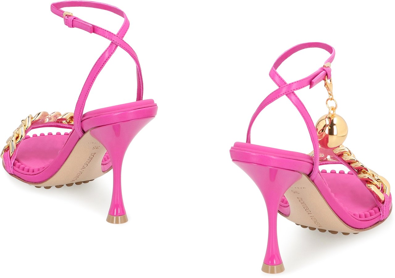 Bottega Veneta Dot heeled sandals Roze
