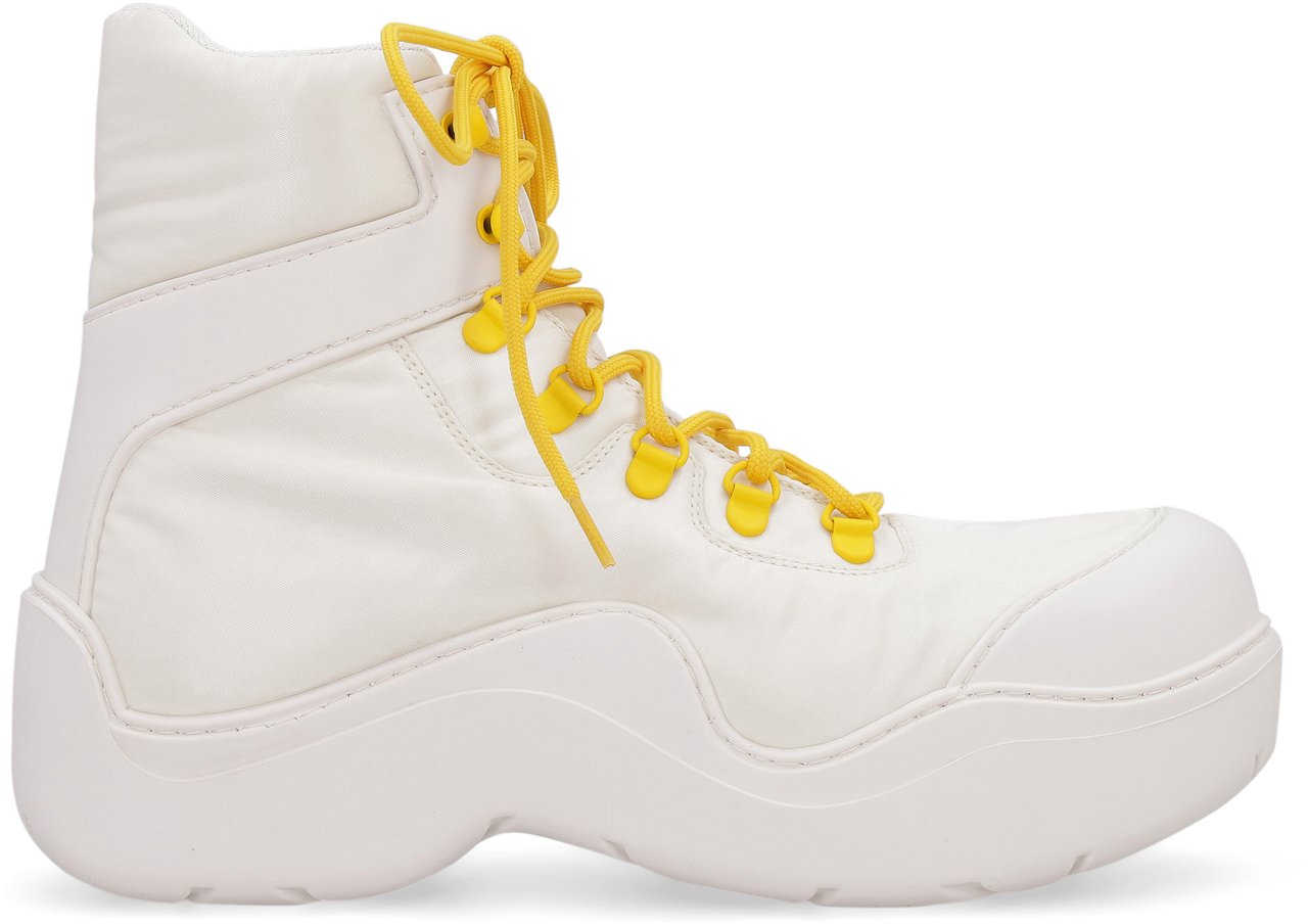 Bottega Veneta Puddle Bomber ankle boots Wit