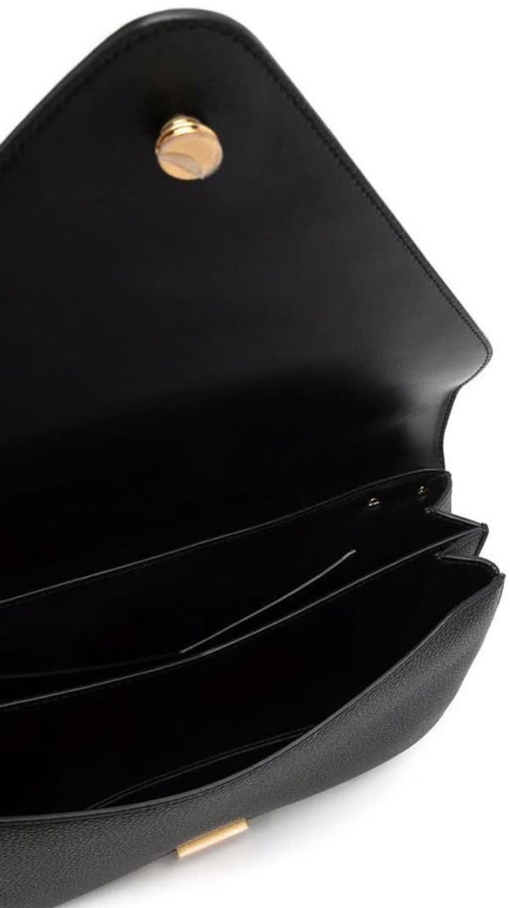 Bottega Veneta Mount Chain Shoulder Bag Zwart