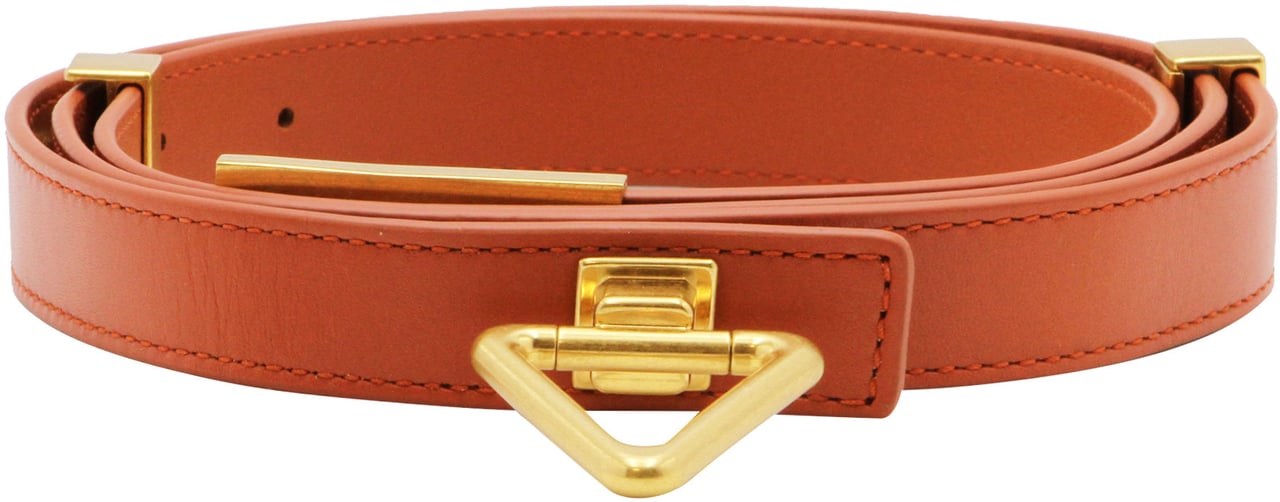 Bottega Veneta Point Lock belt Goud