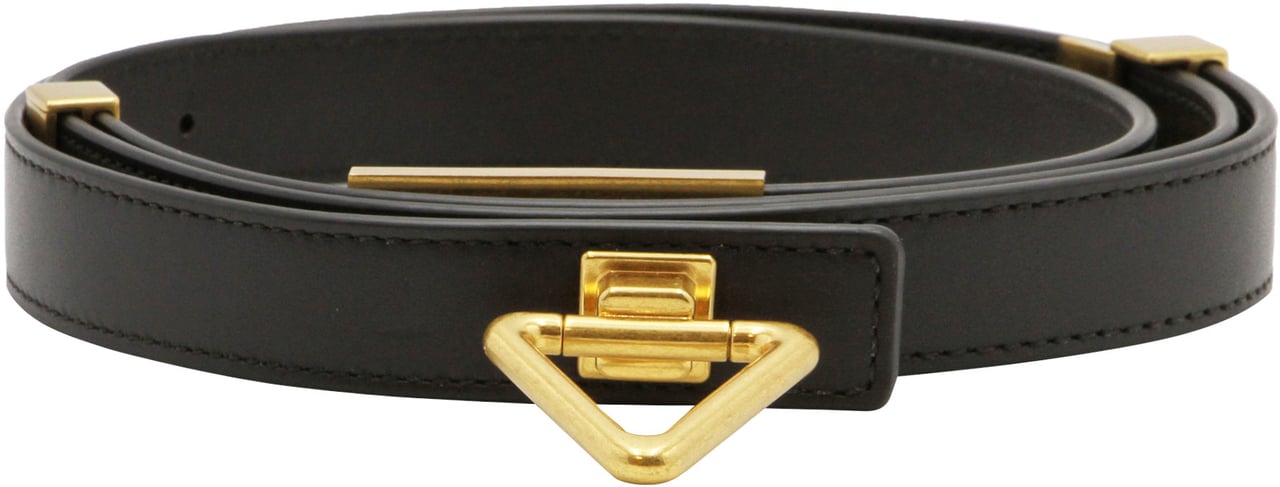 Bottega Veneta Point Lock belt Goud