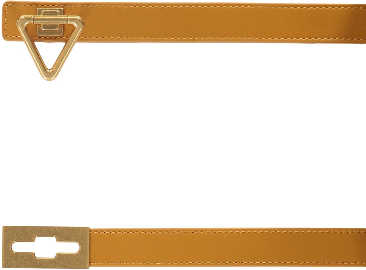 Bottega Veneta Point Lock belt Blauw