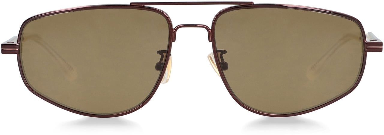 Bottega Veneta Pilot sunglasses Bruin