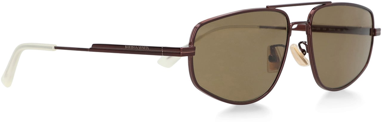 Bottega Veneta Pilot sunglasses Bruin