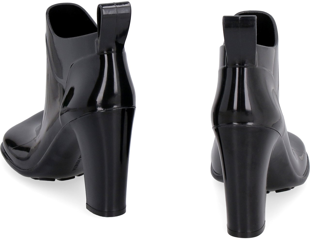 Bottega Veneta Shine rubber boots Zwart