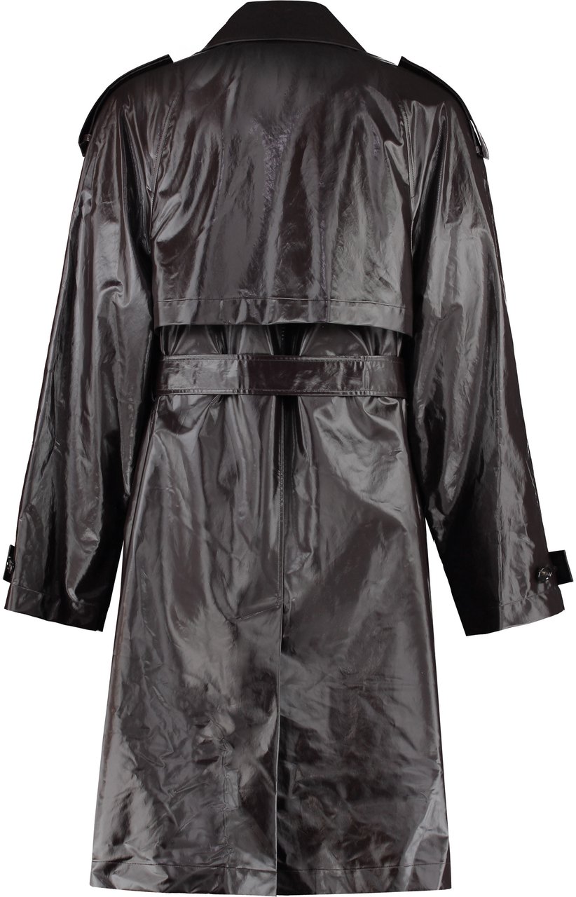 Bottega Veneta Double-breasted trench coat Bruin