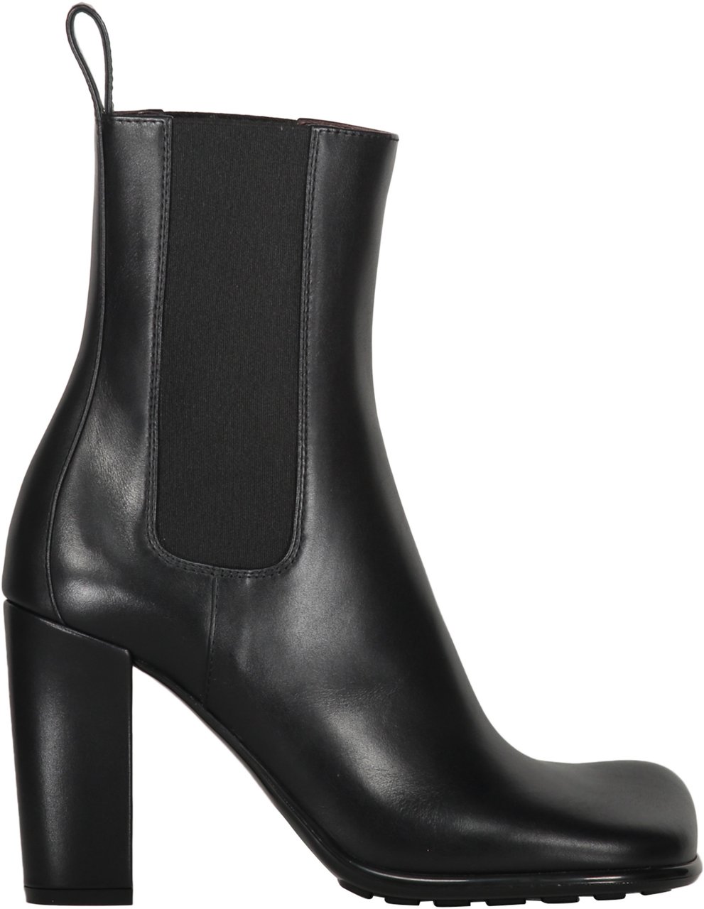 Bottega Veneta Storm Leather ankle boots Zwart