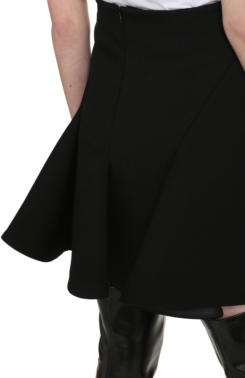Bottega Veneta Wool mini skirt Zwart
