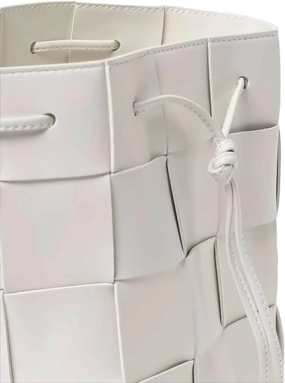 Bottega Veneta Woven Leather Shoulder Bag Wit