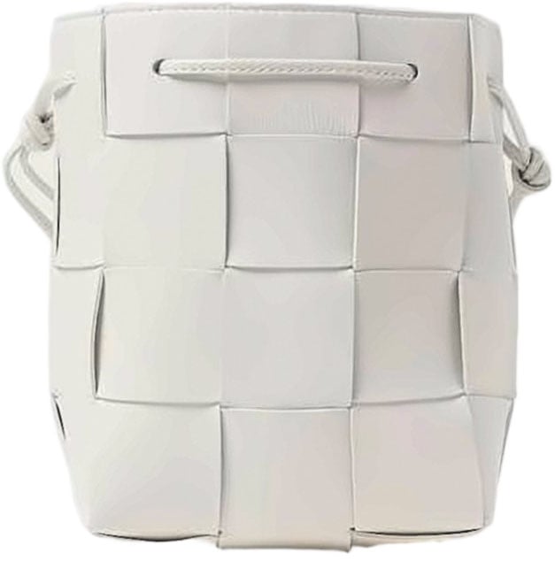 Bottega Veneta Woven Leather Shoulder Bag Wit