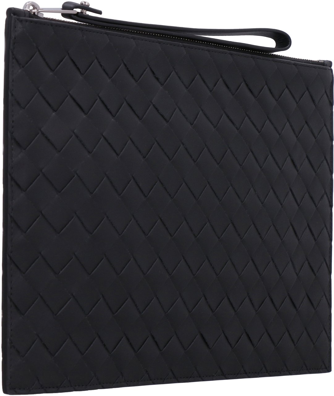 Bottega Veneta Leather Pouch Zwart