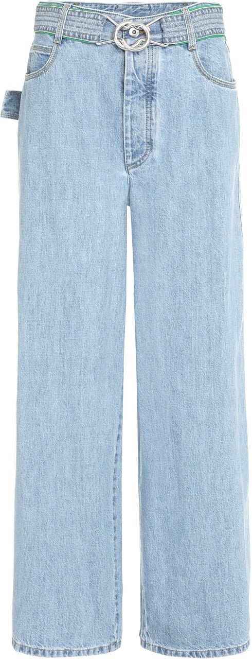 Bottega Veneta Wide-leg jeans Blauw