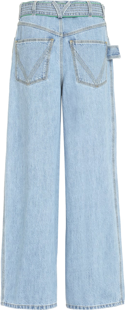 Bottega Veneta Wide-leg jeans Blauw