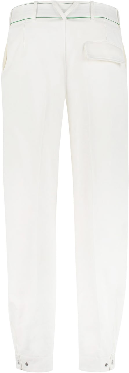 Bottega Veneta Cotton trousers Wit