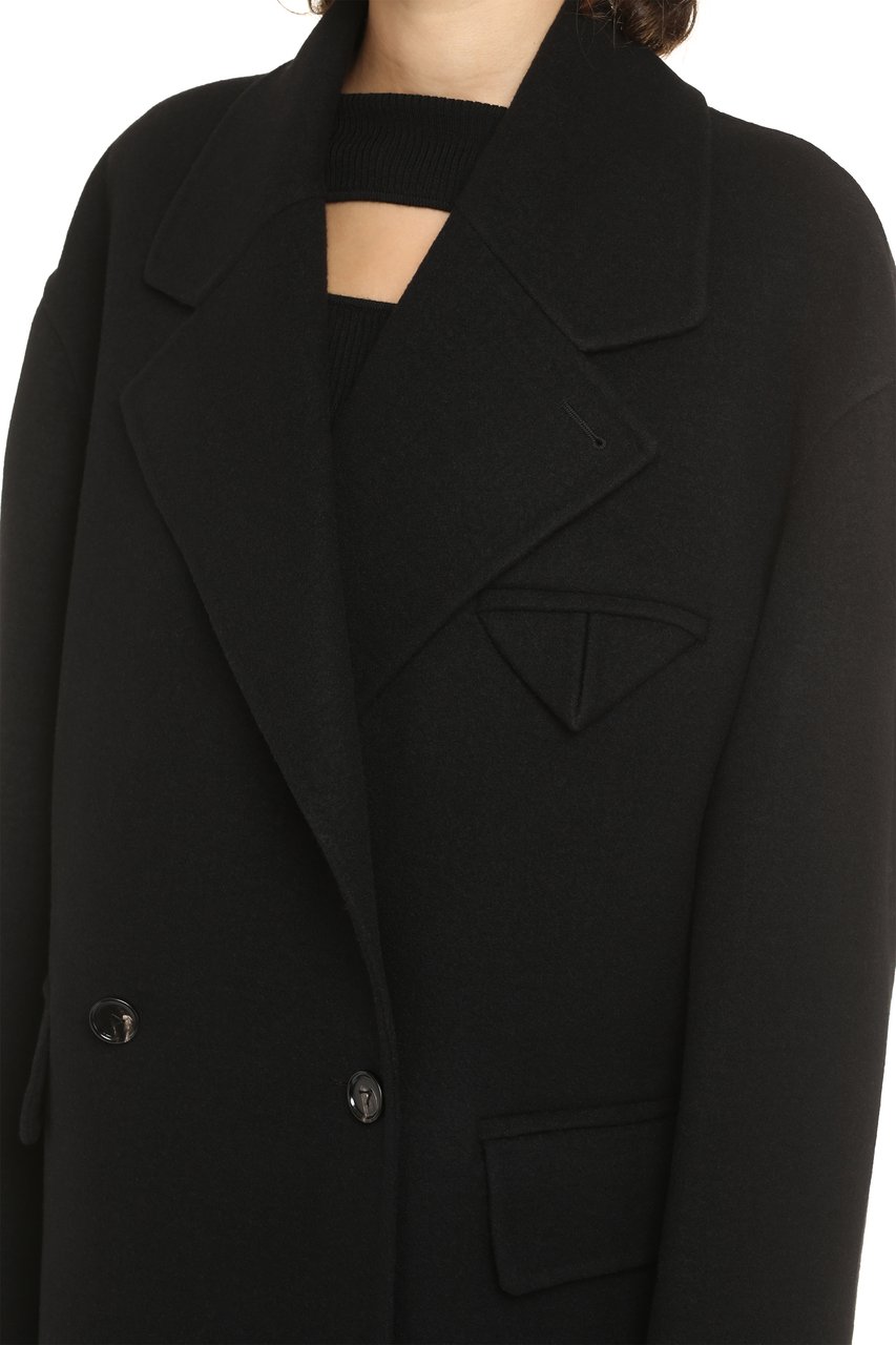 Bottega Veneta Cashmere coat Zwart