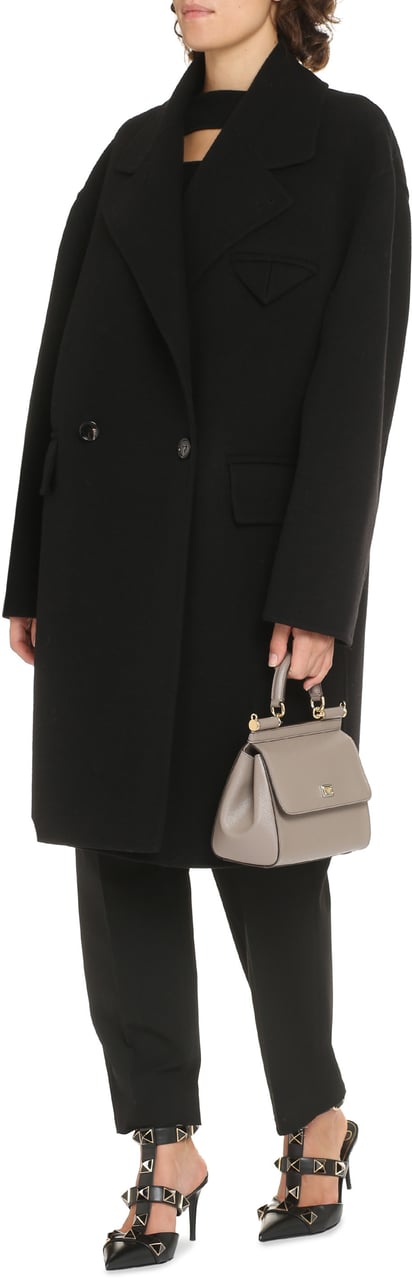Bottega Veneta Cashmere coat Zwart