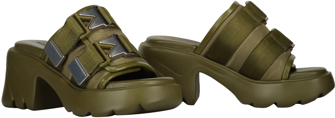 Bottega Veneta Flash mules Groen