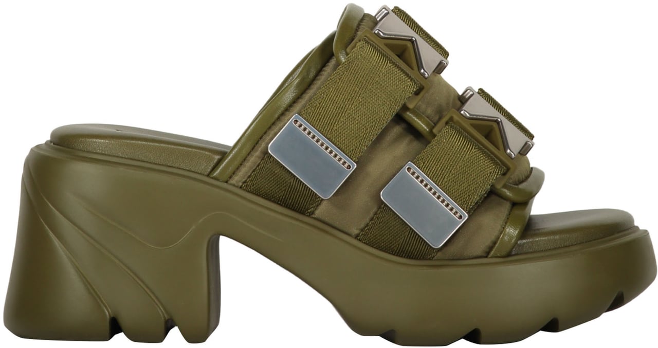 Bottega Veneta Flash mules Groen