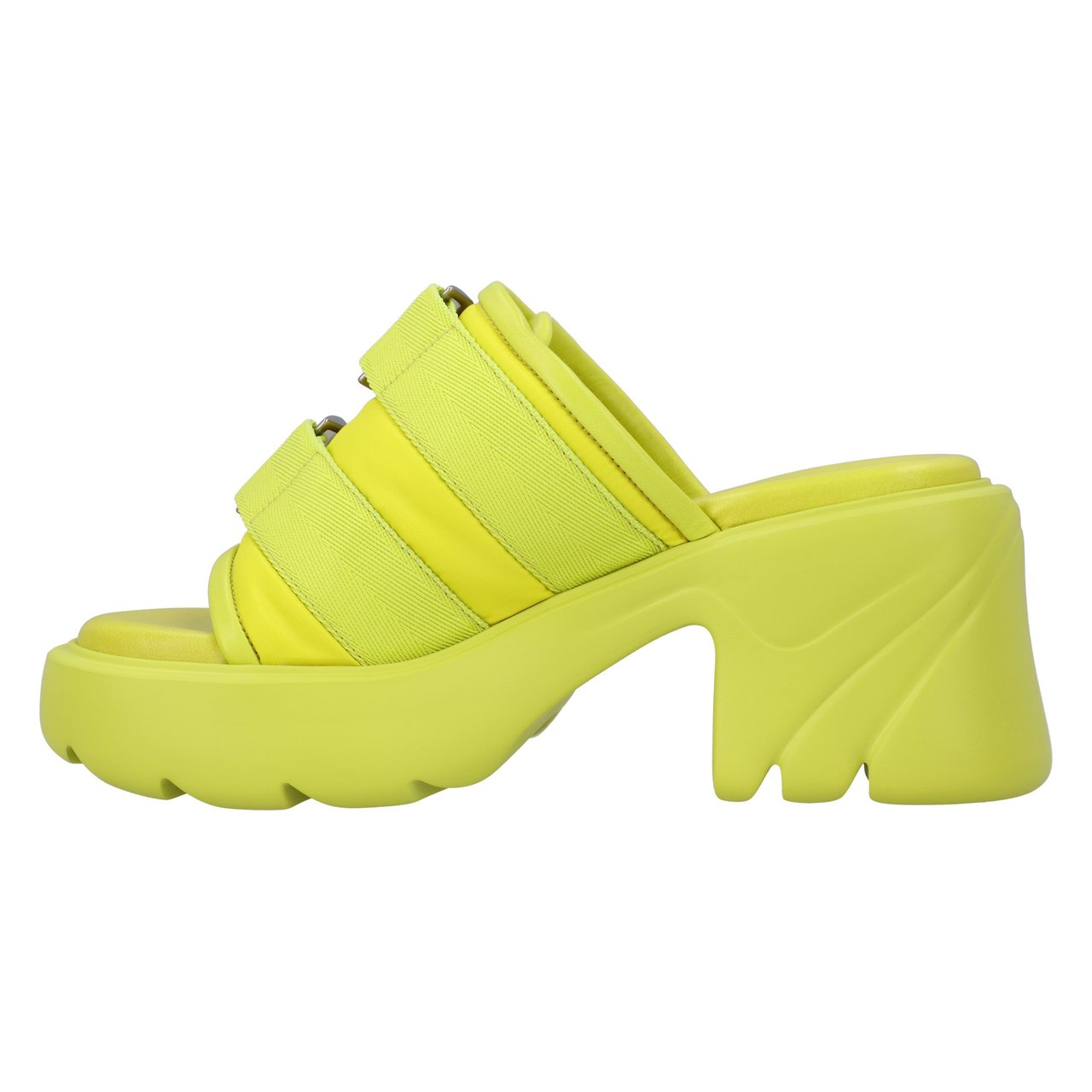 Bottega Veneta Flash Mule Yellow Geel
