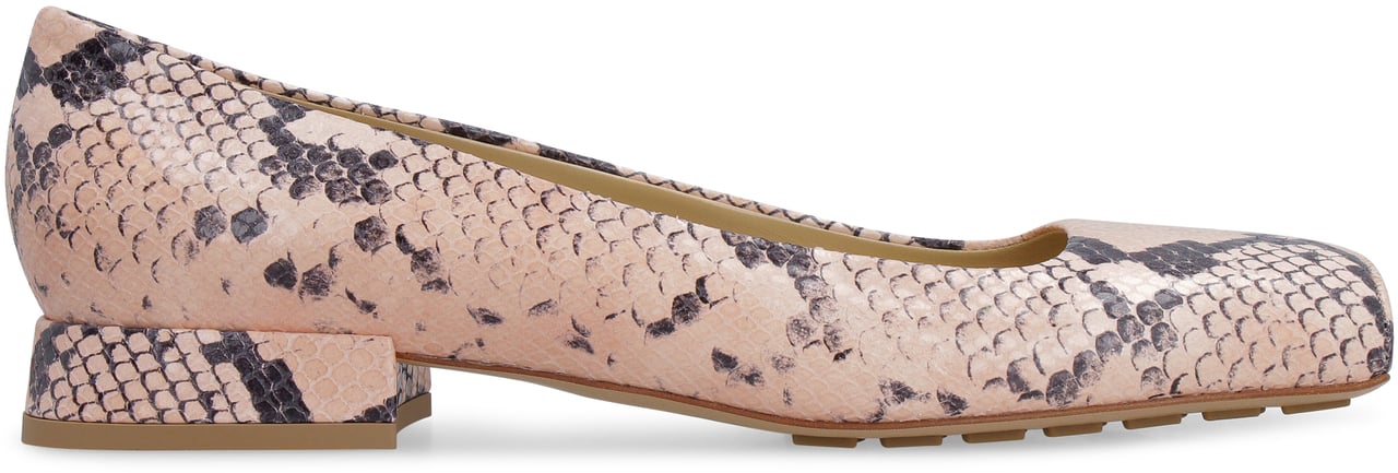 Bottega Veneta Tower leather shoes Zwart