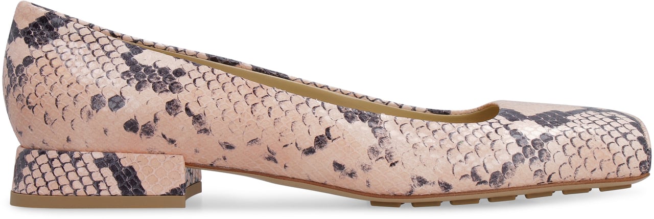 Bottega Veneta Tower leather shoes Zwart