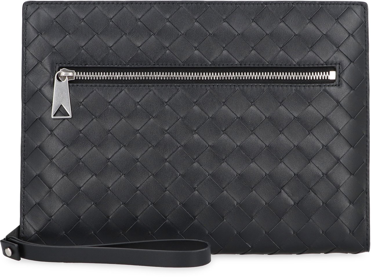 Bottega Veneta Intrecciato VN document case Zwart