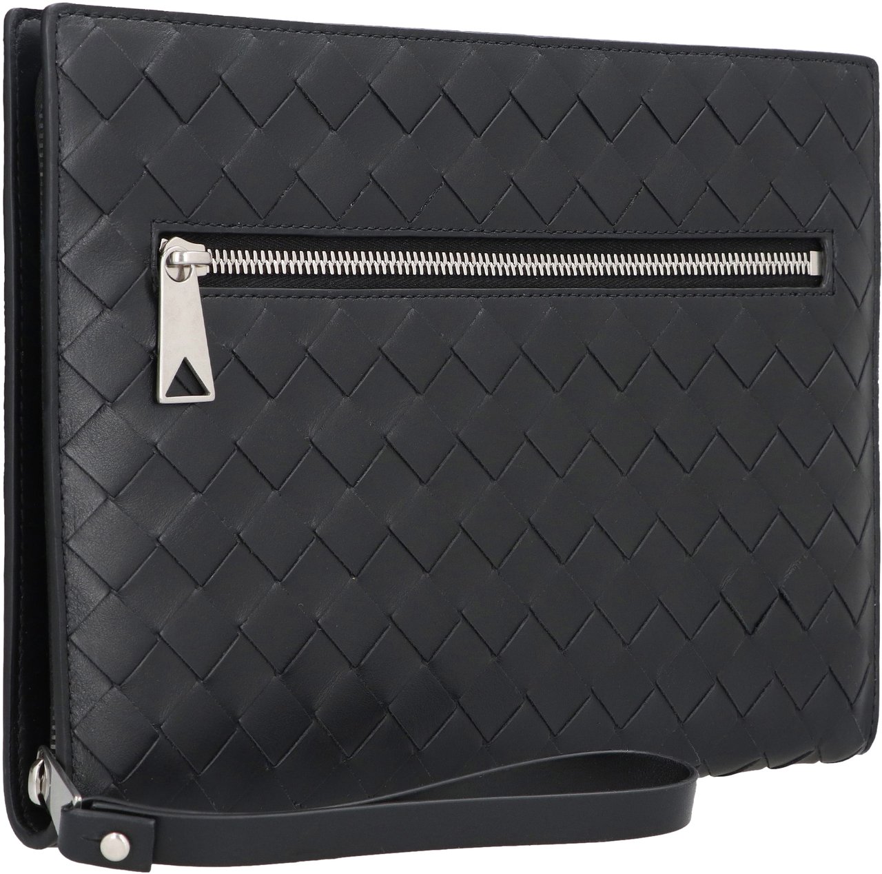 Bottega Veneta Intrecciato VN document case Zwart
