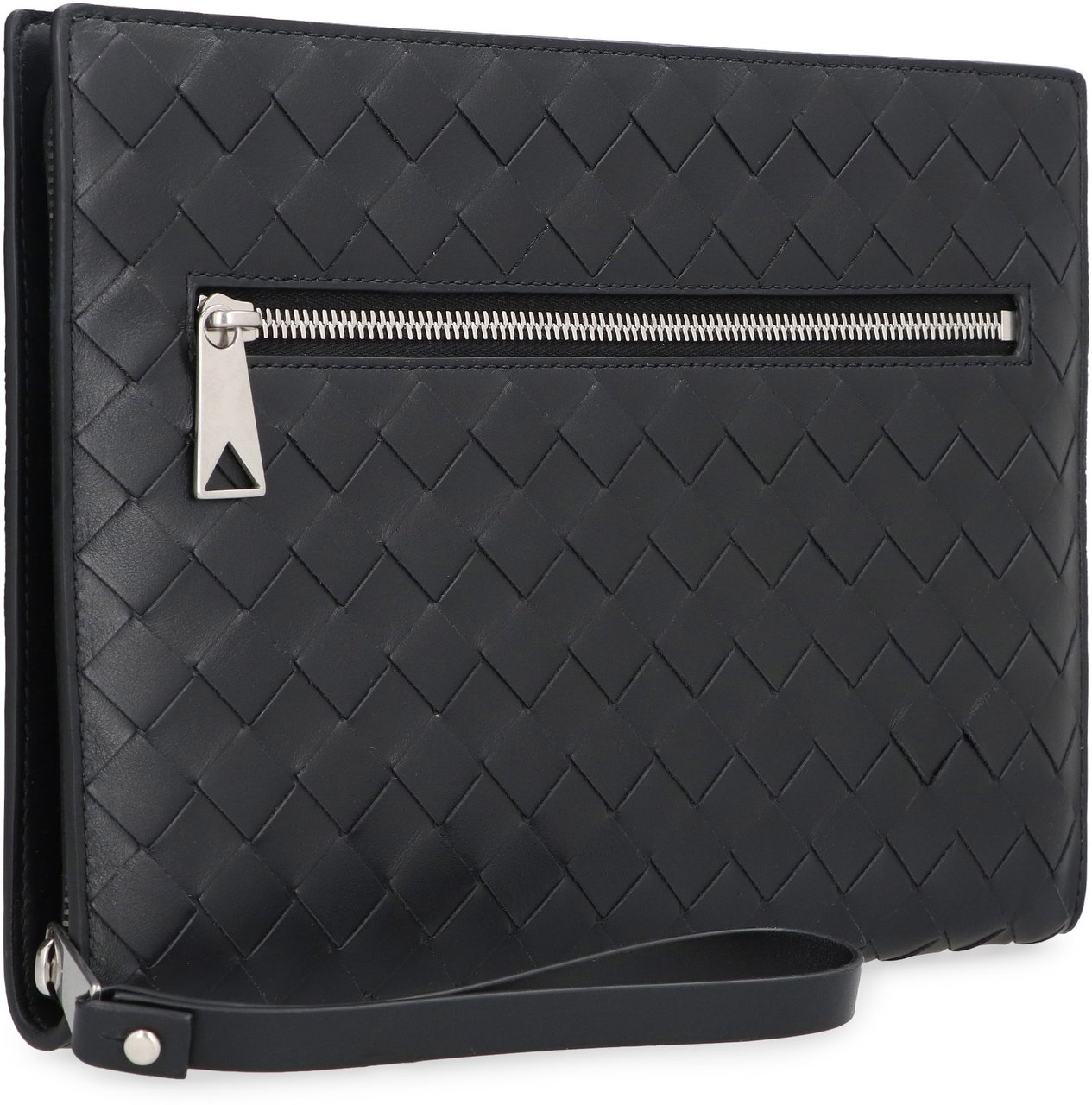 Bottega Veneta Intrecciato VN document case Zwart
